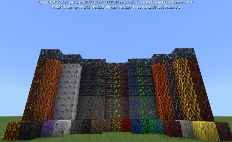 MCPE/Bedrock Ore Tree Revolution