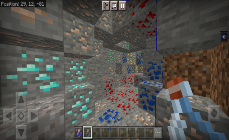 MCPE/Bedrock Better Ore 3.0