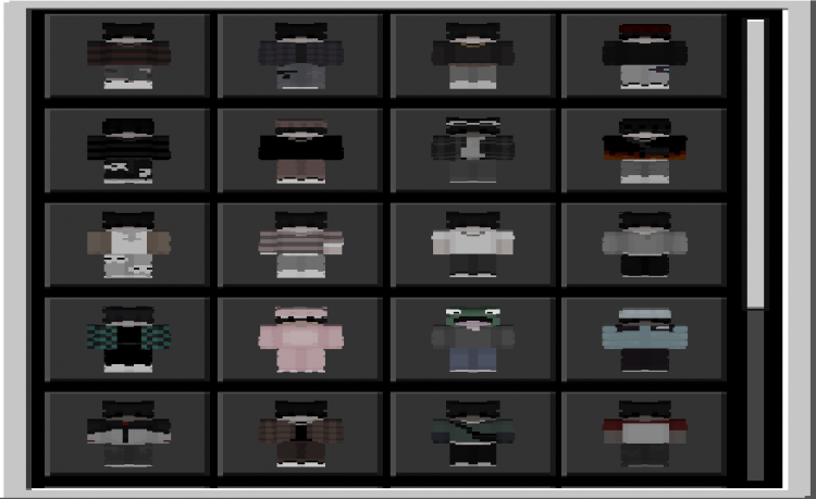 MCPE/Bedrock Dark Boys Skin Pack [15 New Skins!]
