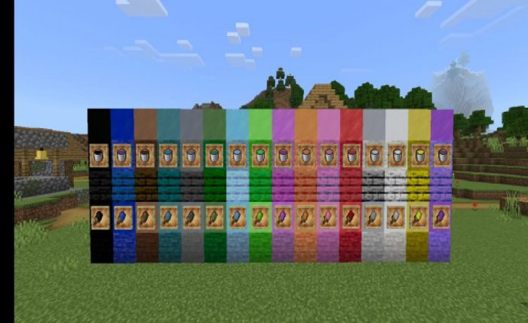 MCPE/Bedrock DecoBlocks 2.0 (Before Paint Brushes)