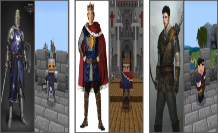 MCPE/Bedrock Fantasy Skin Pack