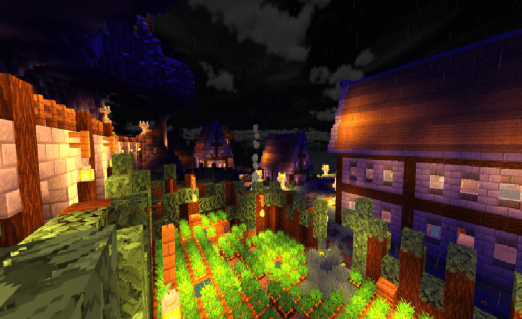 MCPE/Bedrock Haptic Shader (Lite)