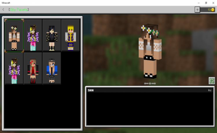 MCPE/Bedrock Hip City Girls Skinpack