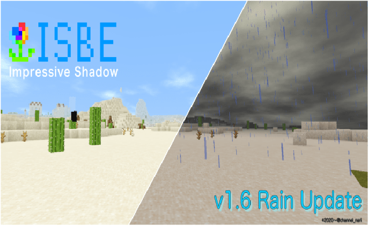 MCPE/Bedrock Impressive Shadow Shader v1.6.6