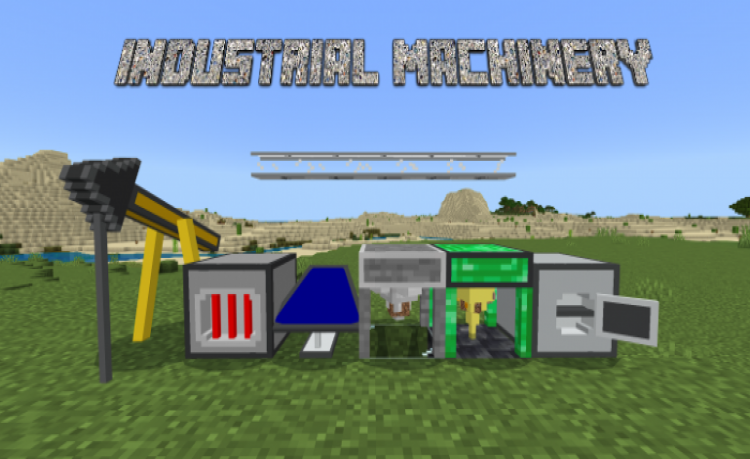 MCPE/Bedrock Industrial Machinery [v1.0.1]