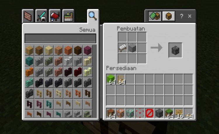 MCPE/Bedrock Keen's Custom Crafting Recipe