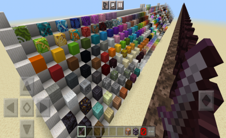 MCPE/Bedrock Map to View and / or Review Texture Packs [ v1.1 ]