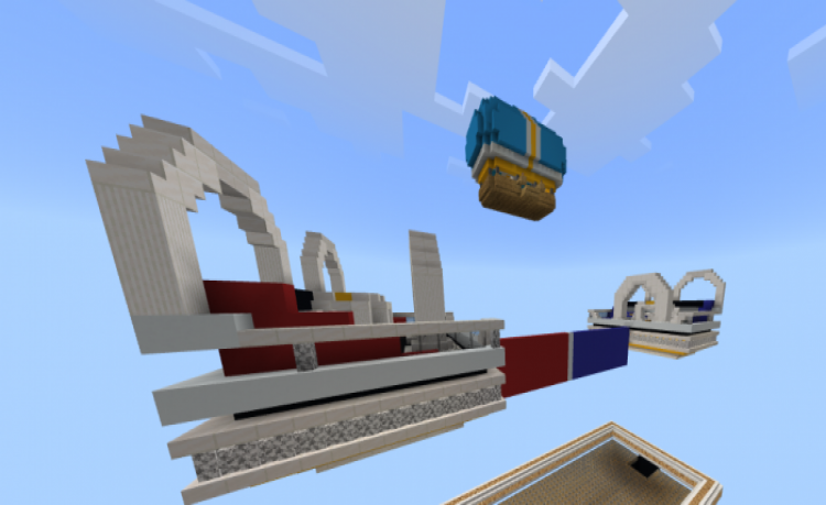 MCPE/Bedrock Mega Bridge Wars - v1.14+