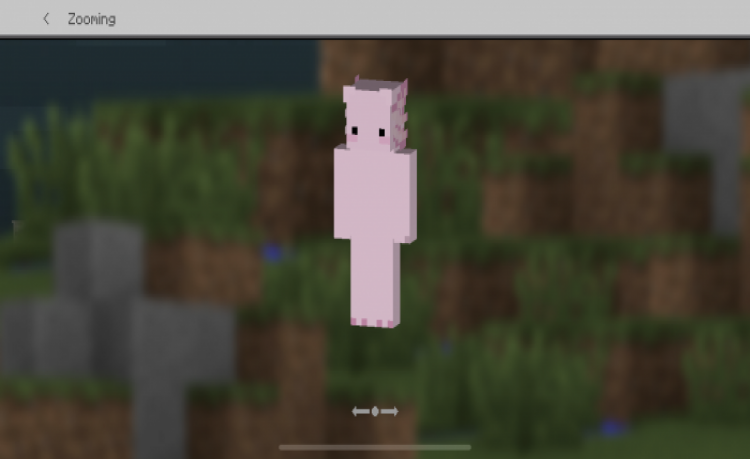 MCPE/Bedrock Minecraft: Axolotl Skin Pack