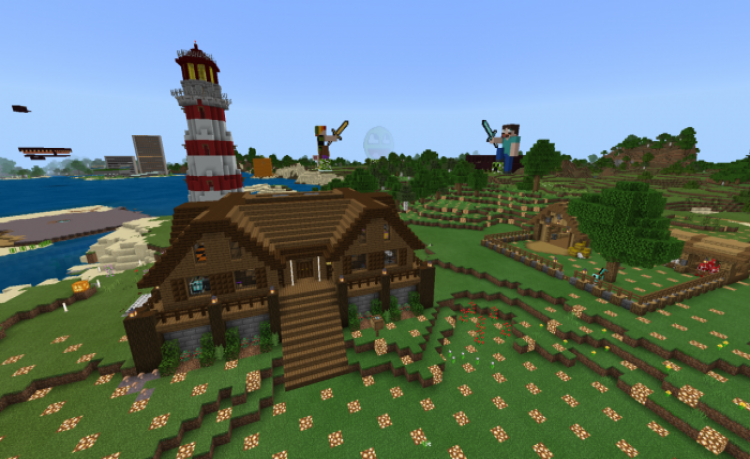 MCPE/Bedrock Mr. Green's World