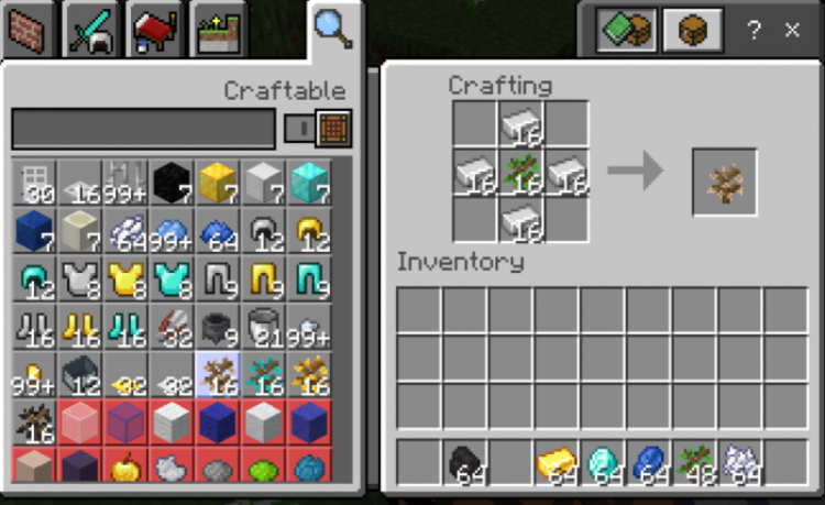 MCPE/Bedrock Ore Tree V1.3 (Birch Update)!