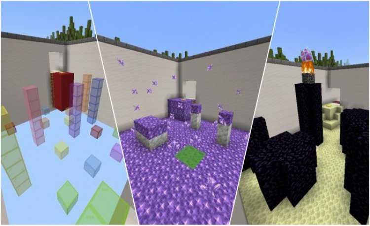 MCPE/Bedrock Parkour Corridor