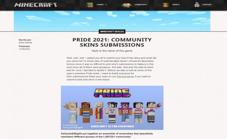 MCPE/Bedrock PRIDE 2021