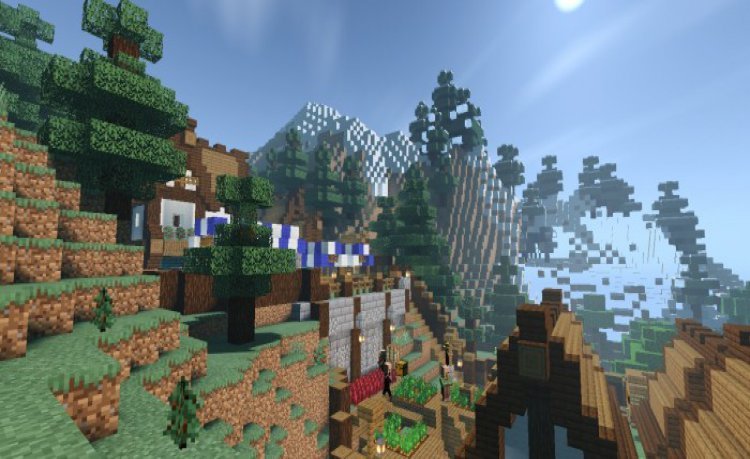MCPE/Bedrock Rewanston Shader: Hypercolor v0.4