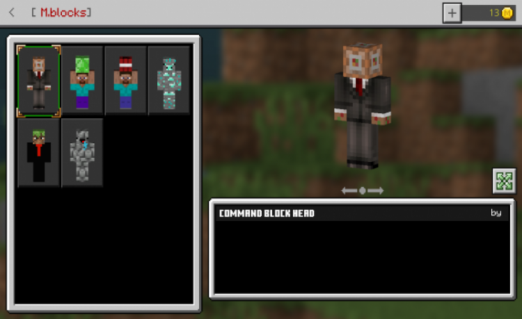 MCPE/Bedrock Sentient Blocks Skinpack