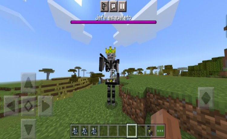 MCPE/Bedrock Skeleton Boss Addon