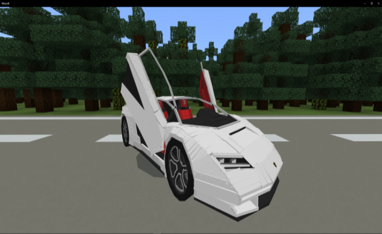 MCPE/Bedrock The Then and Now Series Lamborghini Lp 400s & Lamborghini Lpi 800-4
