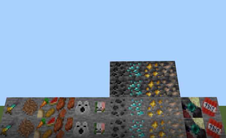 MCPE/Bedrock Trolly Ores! (Last update)