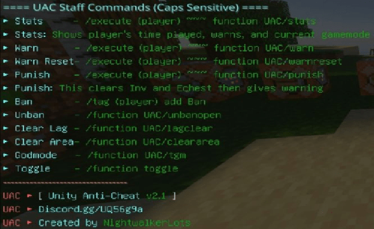 MCPE/Bedrock Unity Anti-Cheat | UAC v2.2.6