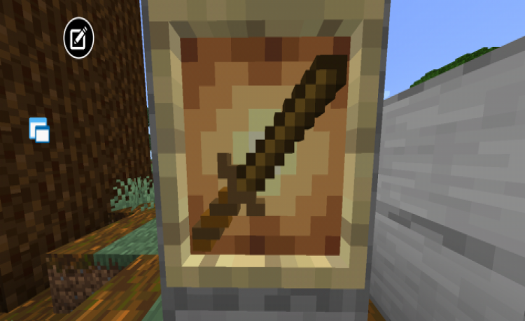 MCPE/Bedrock Vanilla Katana