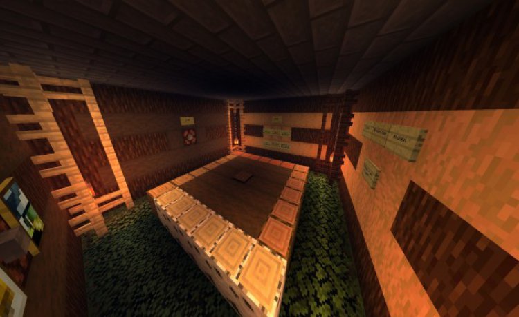 MCPE/Bedrock Wood Parkour