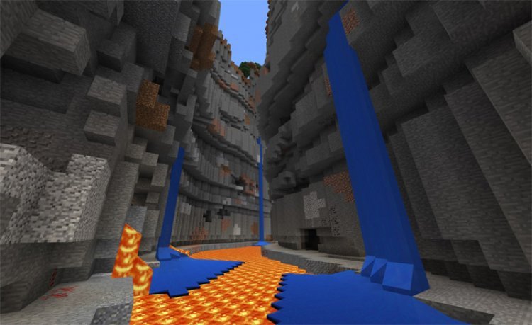 Ravine Near Spawn Seed