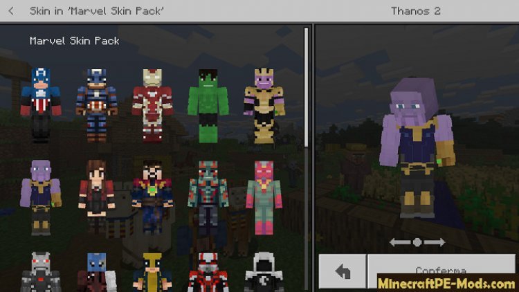 Marvel Skin Pack