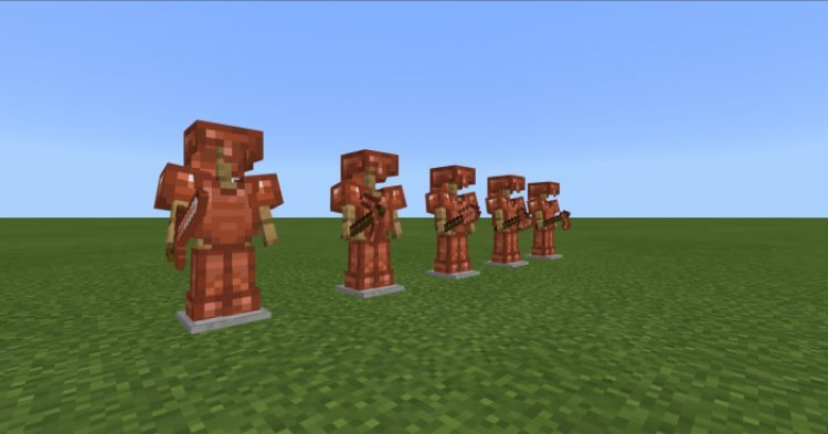 Copper Equipment! (Armor + Tools)