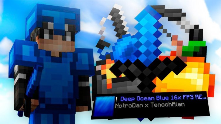 Blue Ocean 16x  (PVP Texture Pack)