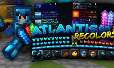 Atlantism [16x] (Blueue 3k Subs) PVP Pack + Recolors [14 Colors]