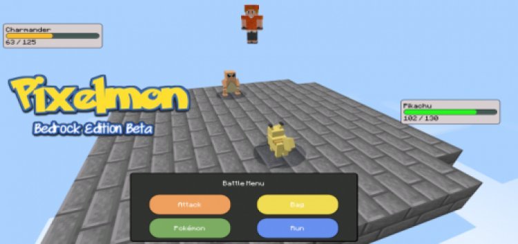 Pixelmon BE Combat System Test 2
