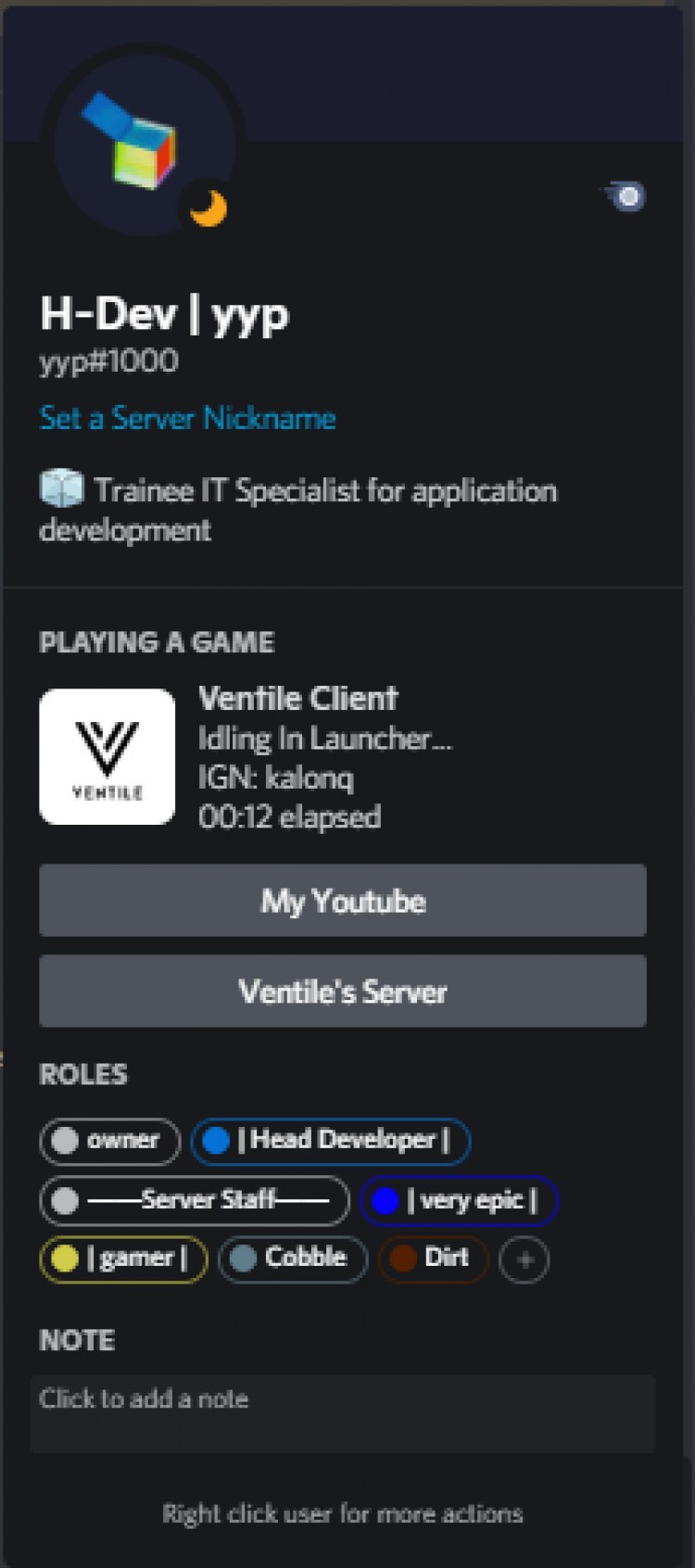 Ventile Client