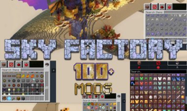 Skyfactory Bedrock 100 Plus Mod Pack 1.20.12+++