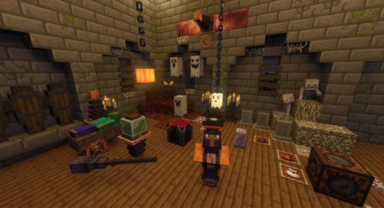Big Onion's Seasonal Decorations (Holiday themed Blocks, Items, Mounts & More!)