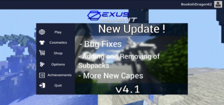 Zexus Client v4.1 MCPE